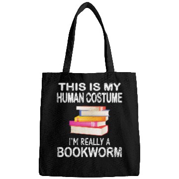 Discover Book Lover Boo Halloween Librarian Bags