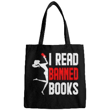 Discover I Read Banned Book Bookworm Reader Nerd Bookish Librarian Bags