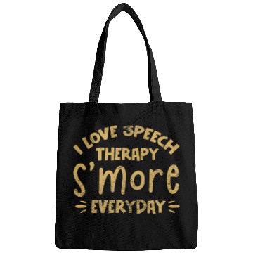 Discover I Love Speech Therapy Smore Everyday Speech Therapist Grunge Bags