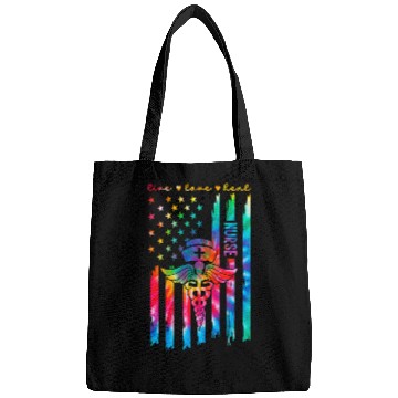 Discover nursess Day Happy nurses Week 2024 Appreciation nurses Tie Dye Bags