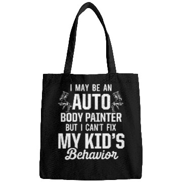 Discover Mens Auto Body Dad Car Painter Behavior Bags