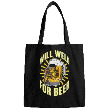 Discover Mens Welder Beer Drinking Steelworker Drunk Weld Drinker Welding Bags
