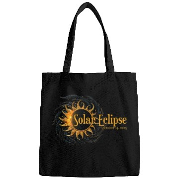 Discover Solar Eclipse Watching Fan Sun Moon October 14 Bags