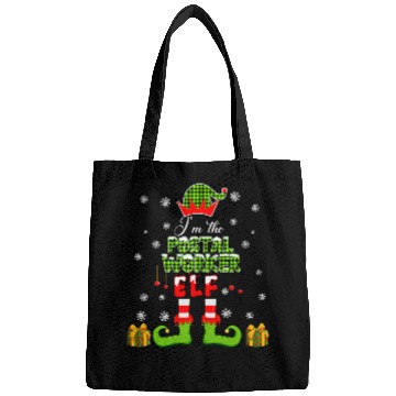 Discover Im The Postal Worker Elf Christmas Elf Costume Family Bags