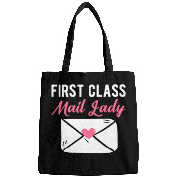 Discover First Class Mail Lady Postal Worker Post Woman Worker Bags