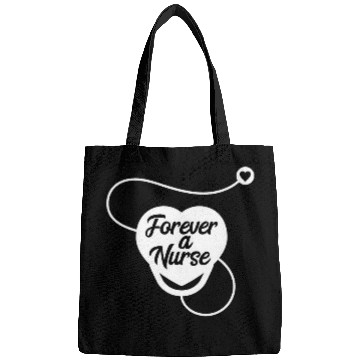 Discover Forever a nurses Nursing Student Stethoscope Funny LPN CNA Bags
