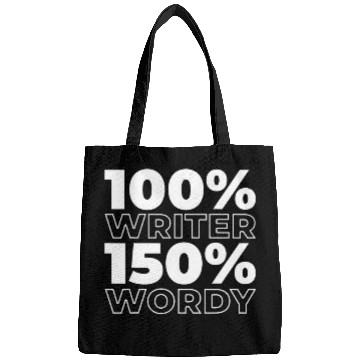 Discover Writer Poetry Book Novelist Author Bags