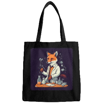 Discover Fox Lab Coat Science Experiments Research Scientist Bags