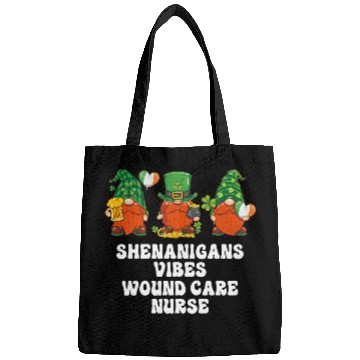 Discover Wound Care nurses Gnomes St Patricks Day Bags
