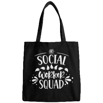 Discover Social Worker Squad Job Graduation Work Bags