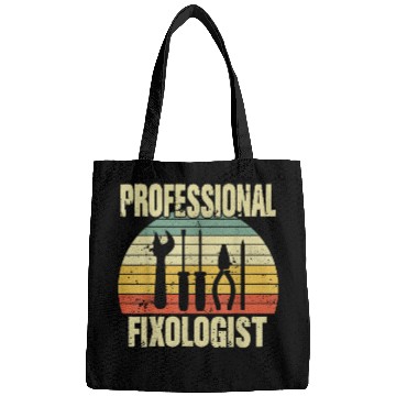 Discover vintages Handyman Professional Fixologist Tools Repairman Bags
