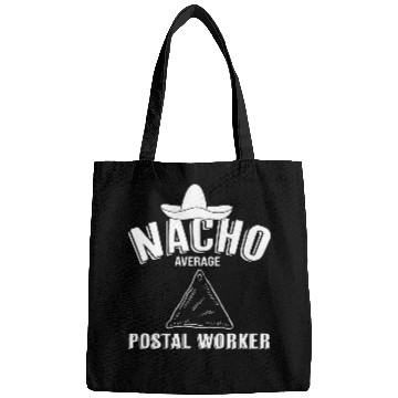 Discover Cinco De Mayo Nacho Average Postal Worker Mail Carrier Bags