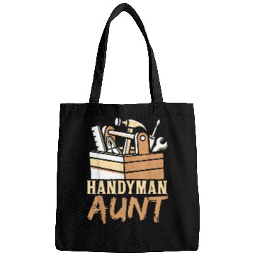 Discover Handyman Aunt Hobby Tinkerer Worker Diy Bags