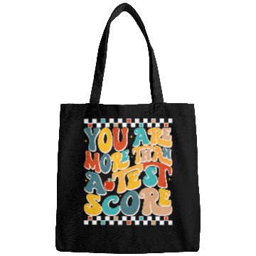 Discover You Are More Than A Test Score Testing Day Teacher Principal Bags