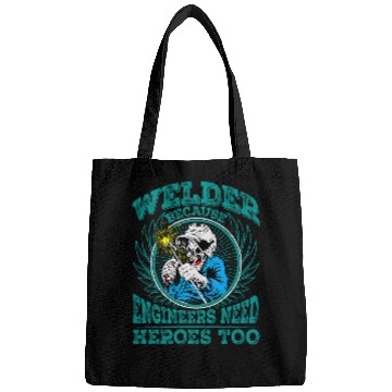 Discover Metal Worker Welding Welder Dad Work Men Sarcastic Bags