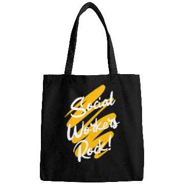 Discover Social worker social work funny saying 1 Bags