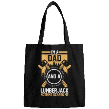 Discover Forest Forestry Worker Father Dad Lumberjack Bags