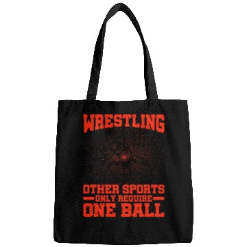Discover Wrestling Because Other Sports Only Require One Ball Bags