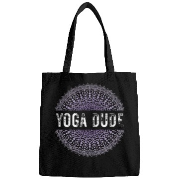 Discover vintages Funny Student Teacher Instructor Yoga Dude Bags