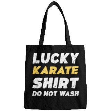 Discover Funny Karate Lucky Karate Do Not Wash Bags