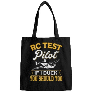 Discover RC Test Pilot If I Duck You Should Too RC Airplane Pilot Bags