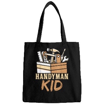 Discover Handyman Kid Hobby Worker Tinkerer Diy Bags
