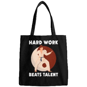 Discover Taekwondo Hard Work Beats Talent Karate Balance Bags