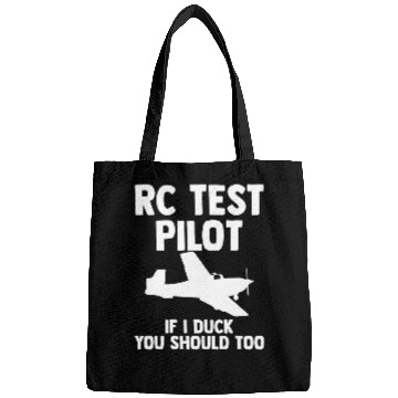 Discover RC Test Pilot If I Duck You Should Too RC Plane Pilot Bags