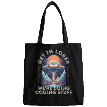 Discover Software Developer Computer Programming Funny Coding Bags