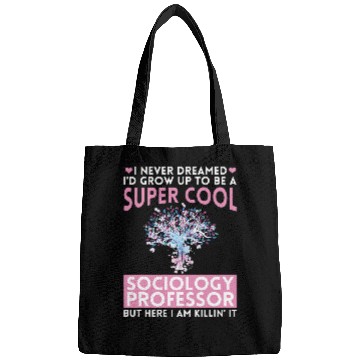 Discover Sociology Professor Major Education Quotes Teacher 2 Bags