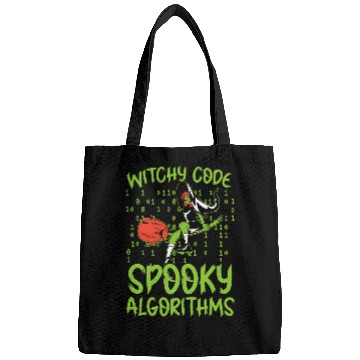 Discover Witchy Code Spooky Algorithms Programmer Halloween Bags