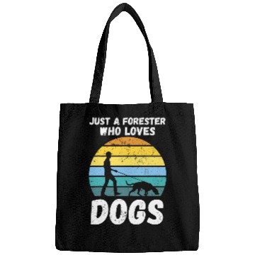 Discover Forest Forestry Worker Dogs Forester Bags