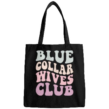 Discover Somebodys Spoiled Blue Collar Wife Funny Collar Worker Club Bags