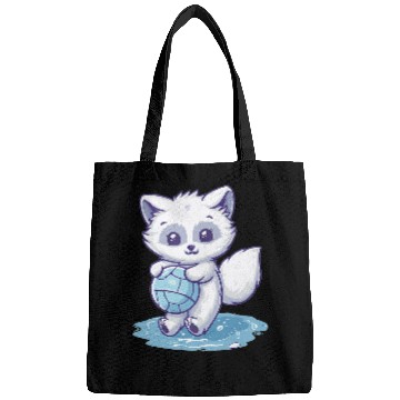 Discover Cute Arctic Fox Water Polo Bags