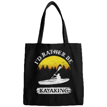 Discover Im rather be kayaking kayak Bags