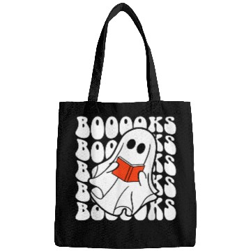 Discover Cute ghosts Book Reading Teacher School Funny Halloween 1 7 Bags