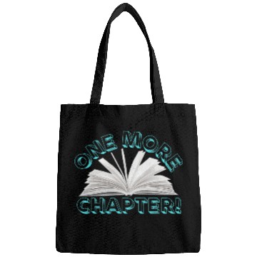 Discover One More Chapter Book Lover Reader Reading Teacher 1 Bags