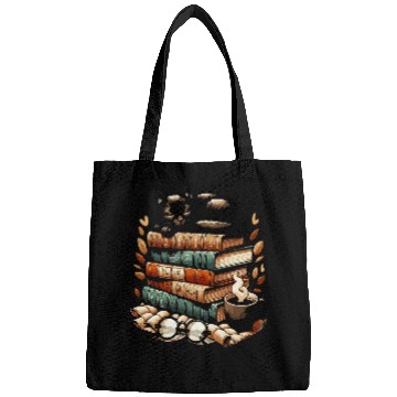 Discover Sleepy Cat Book Lover Bags