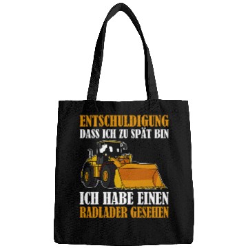 Discover Wheel loader construction site building worker 4 Bags