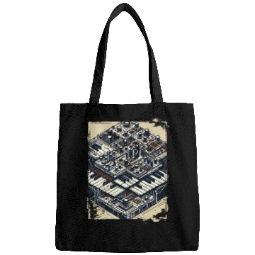 Discover Cool Synthesizer 80s vintagess Bags