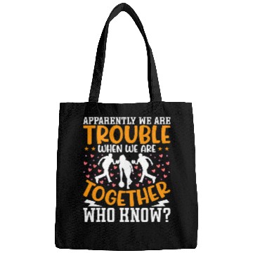 Discover Bowling Lover Funny Bowling Ball and Pins Bowler Bags