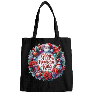 Discover Glory To The Nowborn King Christmas Bags