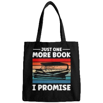 Discover One More Book I Promise Funny Reading Bags