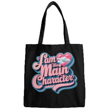Discover Im a the main character cute retro cloudy romantissc Bags