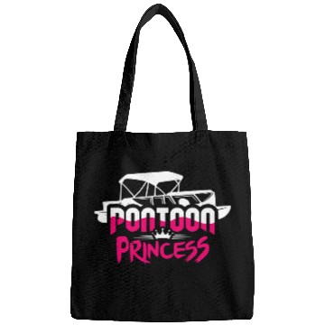Discover Pontoon Princess Pontooning Boat Lover Funny 3 Bags