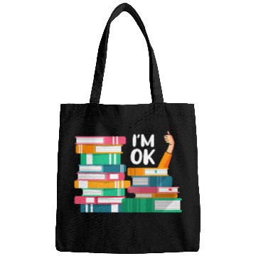 Discover Reading Book Lovers Im Ok National Book Lovers Day 8 Bags