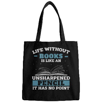 Discover Book Reader Funny Book Lover Reading Bags