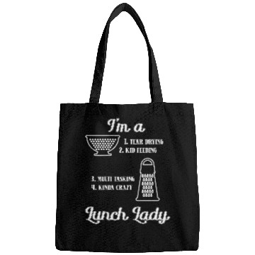 Discover Tear Drying Lunch Lady Bags