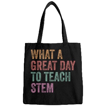 Discover What A Great Day To Teach Stem Retro Stem Teacher Science Bags