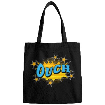Discover OUCH Action Super Hero Retro Comic Book Bags